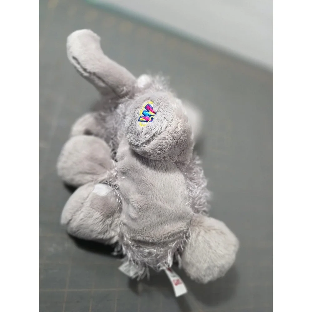 Ganz Webkinz Elephant Grey Fuzzy Plush Stuffed Animal HM007 Small